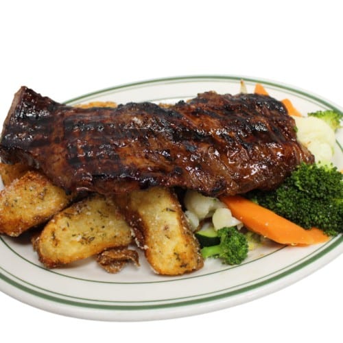 Marinated Skirt Steak.