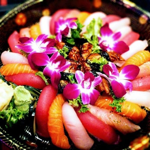 Plum Platter (2 big round trays - 96 pcs).