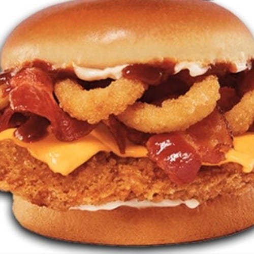 Rodeo Chicken Sandwich.