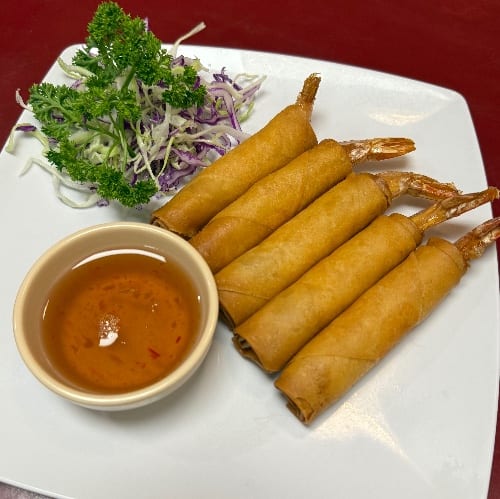 Shrimp Rolls.