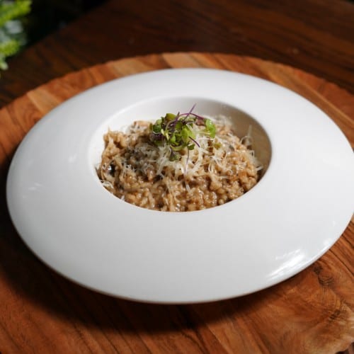 Wild Mushroom Risotto.