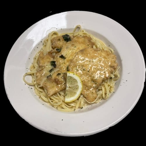 Chicken Francese Lunch.