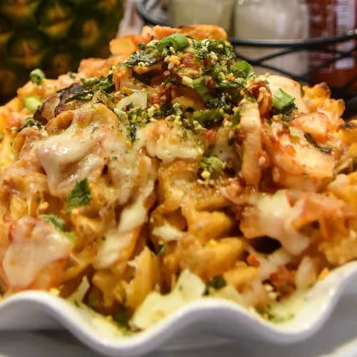 Poutine Your Mouth 韓國泡菜芝士薯條.