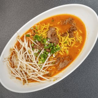 Spicy Miso Beef Ramen Soup