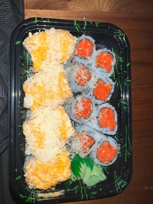 Seafood Combination Roll.