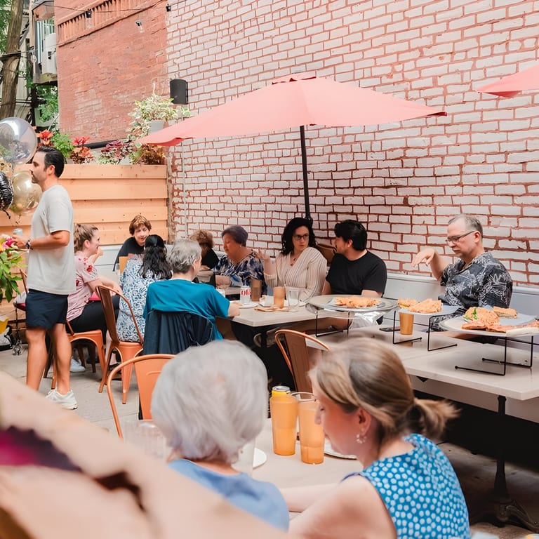 Pull up, stay a while. 