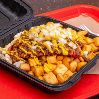 Red Or White Hot Dog Plate