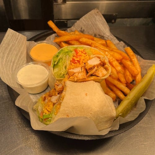 Ranch Grilled Chicken Wrap.