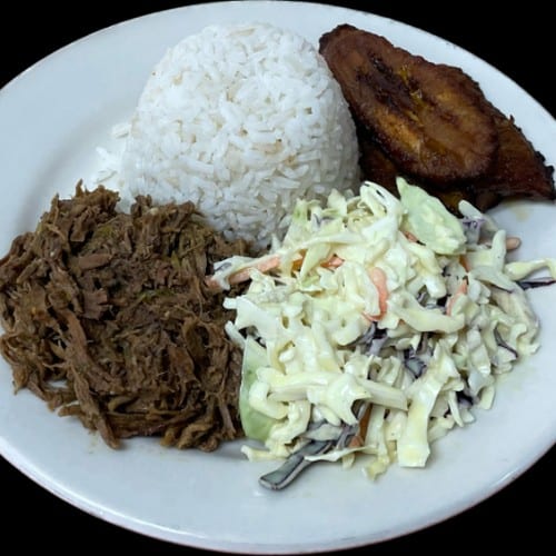 Shredded Meat Plate.