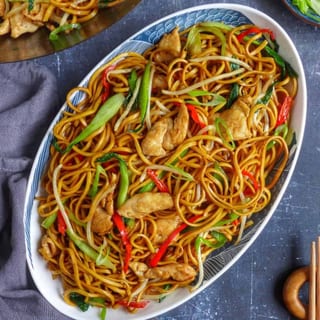 Chicken Chowmein Sichuan