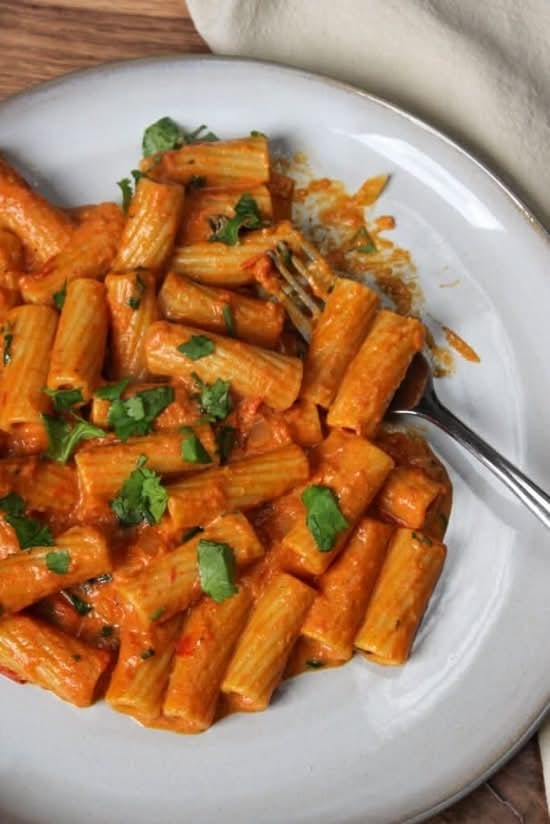 Kid's Chicken Tikka Pasta.
