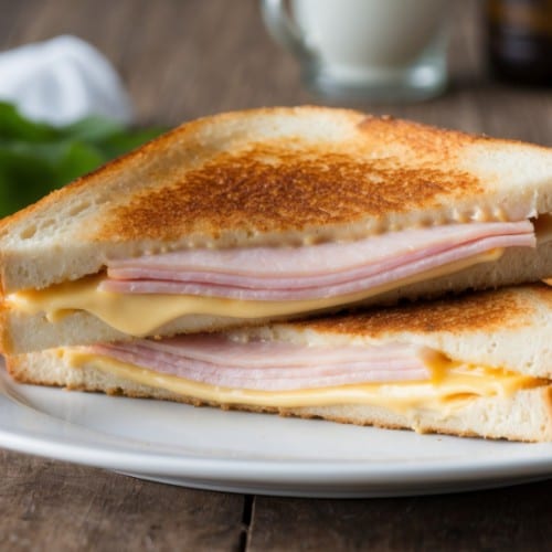 Ham & American Cheese Sandwich.