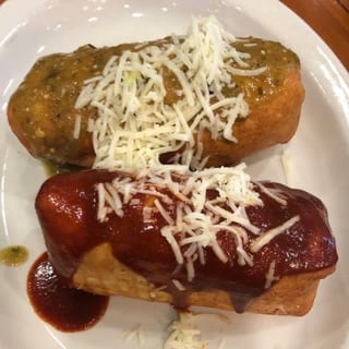 Charbroiled Vegetables Chimichangas