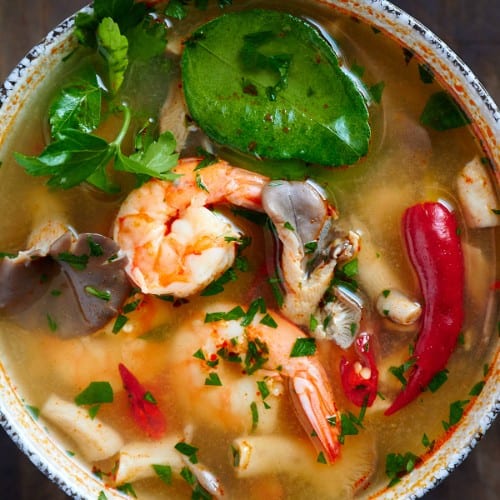 Tom Yum Soup.