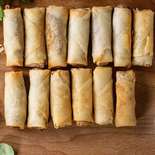 Buffalo Chicken Spring Rolls
