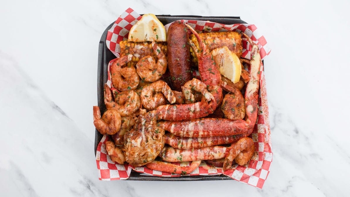 Cajun Munch Sampler.