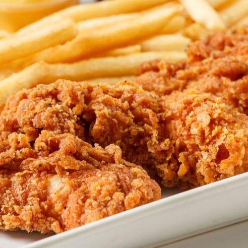 Chicken Tenders & Fries.