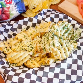 Waffle Garlic Fries