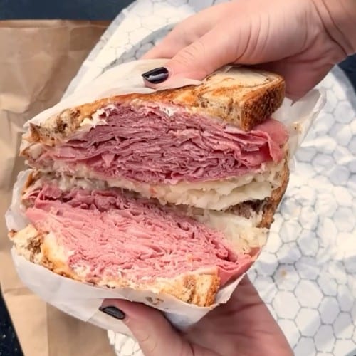 House made Tuna Salad Sandwich.