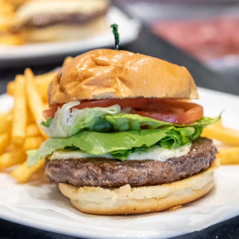 Lunchtime Classic: Cheeseburger & Fries Deal
