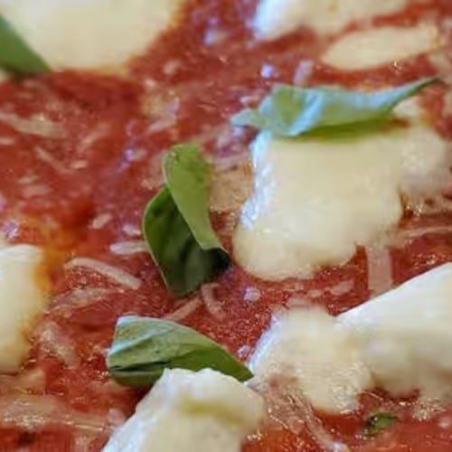 Bacon Chicken Ranch Pizza.