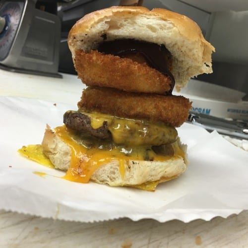 South West Steak Burger.