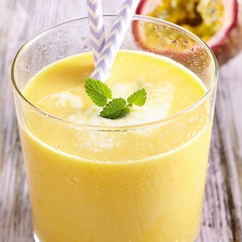 Passion Fruit Smoothie.