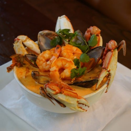 Sopa De Mariscos Estilo Hondureño.