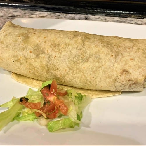 CALIFORNIA BURRITO LUNCH SPECIAL.