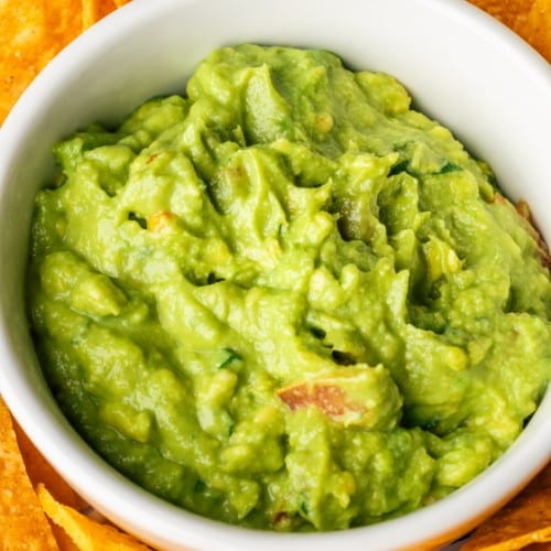 Maura's Spicy Guacamole.