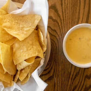 White Queso with mild green chiles