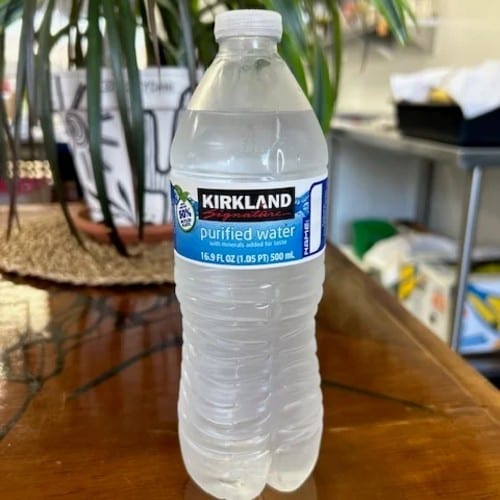 Bottled Water.