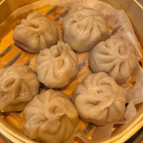 Pork & Crab Soup Dumpling.