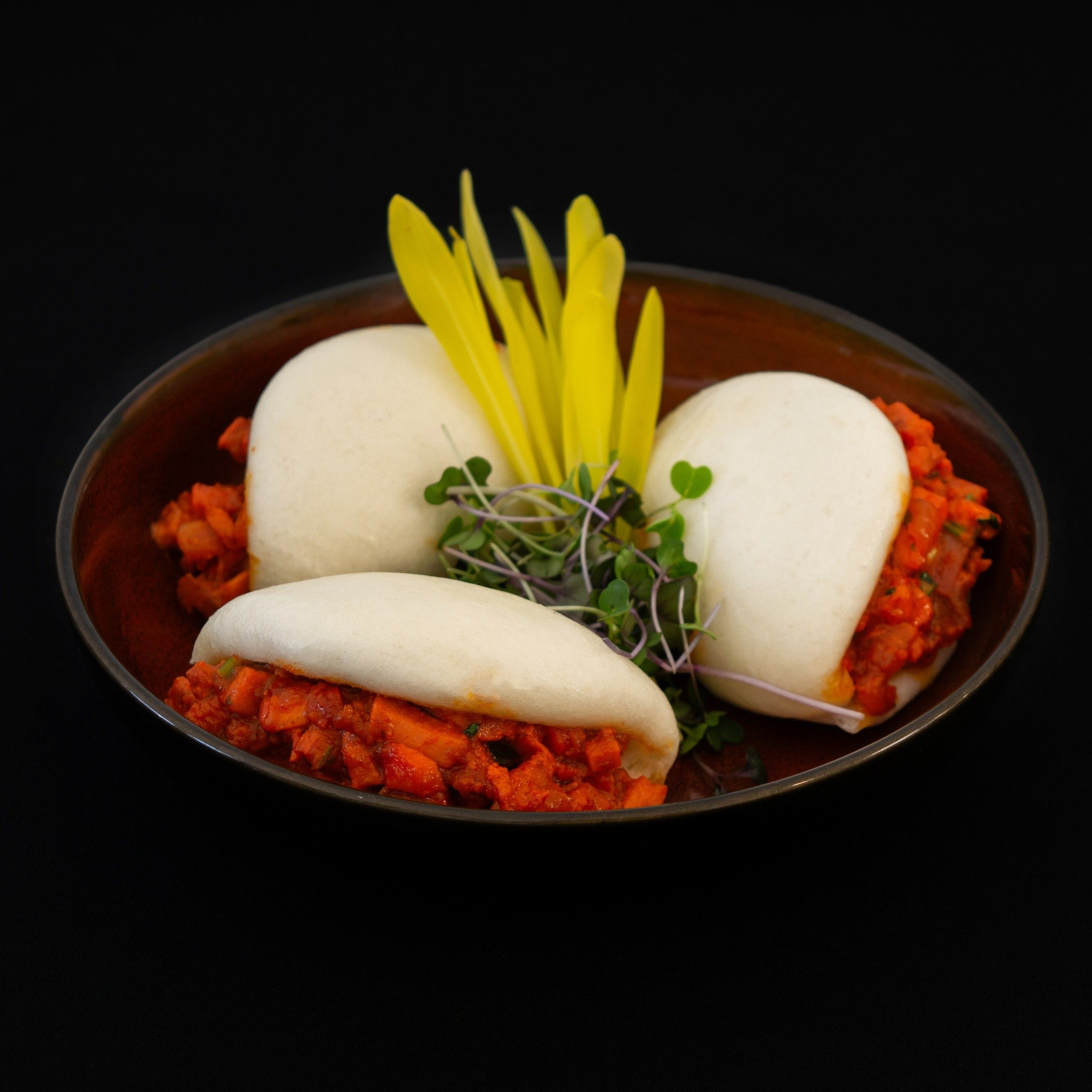 Truffle Bhuna Chicken Bao Buns(3).