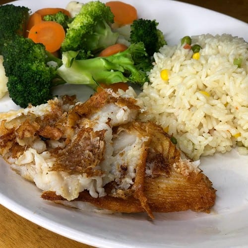 Filete De Pescado a La Plancha.