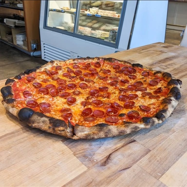 Delicious White Pizza and More!