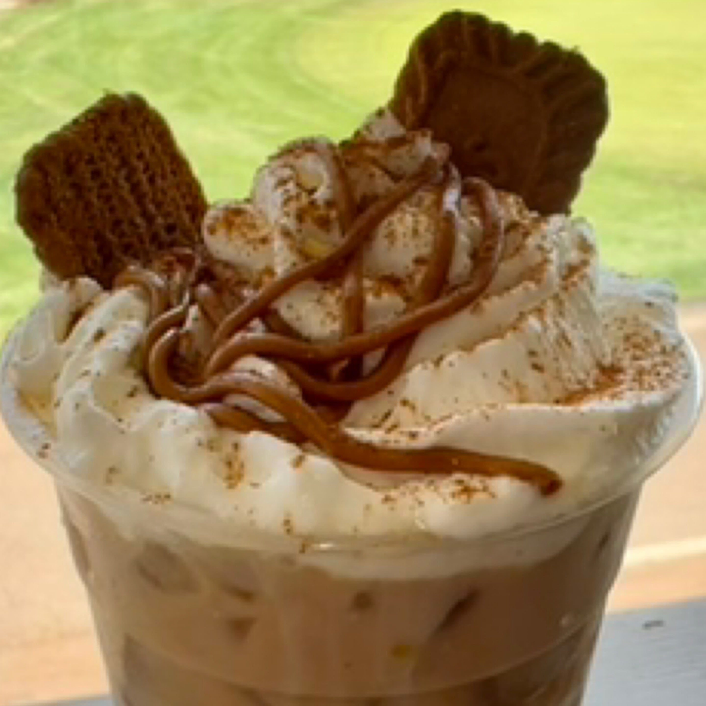 Cookie butter latte.