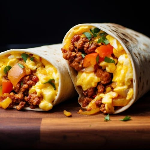 Egg & Cheese Burrito.