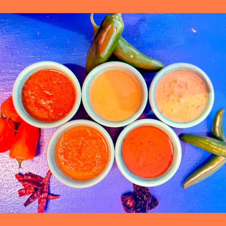 Salsa Bar For Extra Flavor! 