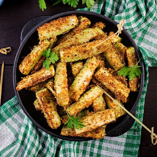 Fried Zucchini.