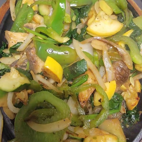 Vegetarian Fajitas.