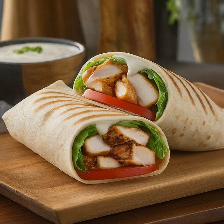 Grilled Chicken Wrap: A Flavorful Delight