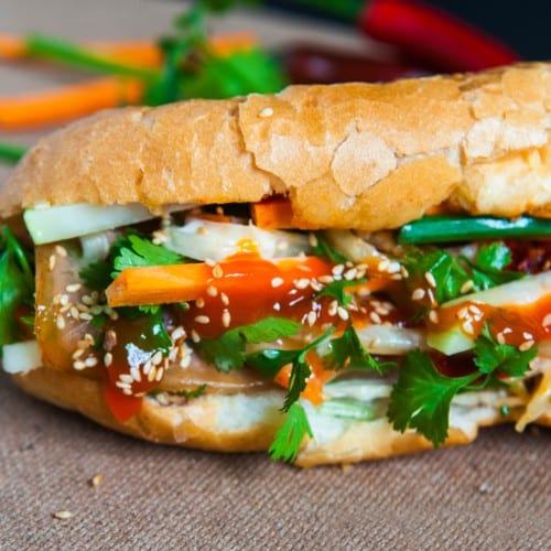 Grilled Vegetable Sandwich.