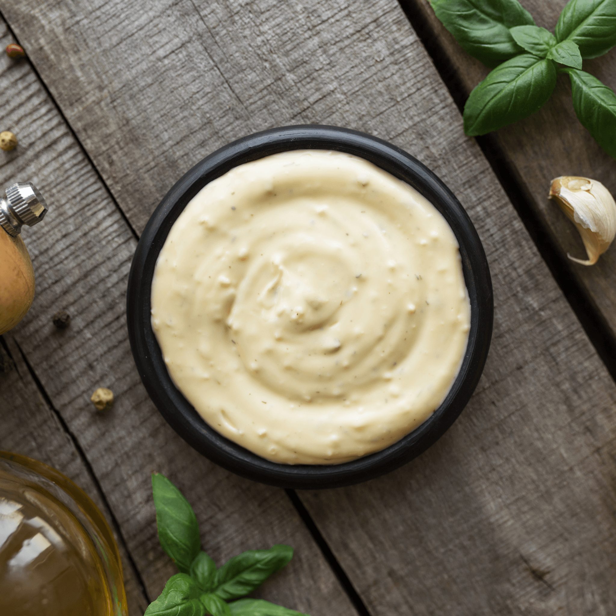 Mediterranean Garlic Sauce.