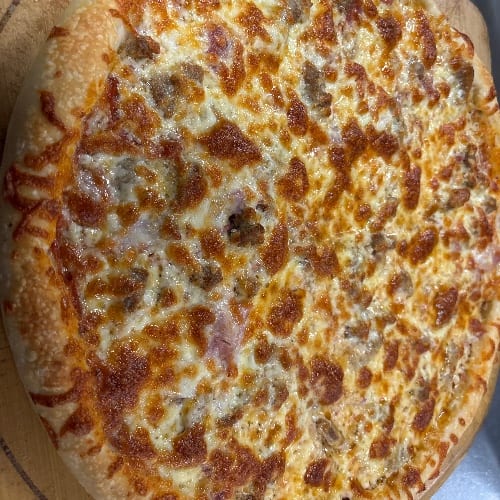 Meat Lovers Pizza Large.