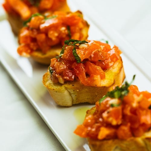 Bruschetta.
