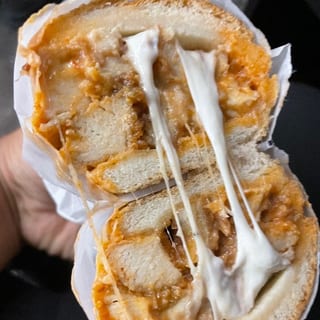 Chicken Cutlet Parmigiana Sandwich