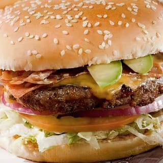 *6 Monterrey Mexican Style Burger(Chicken or Beef)