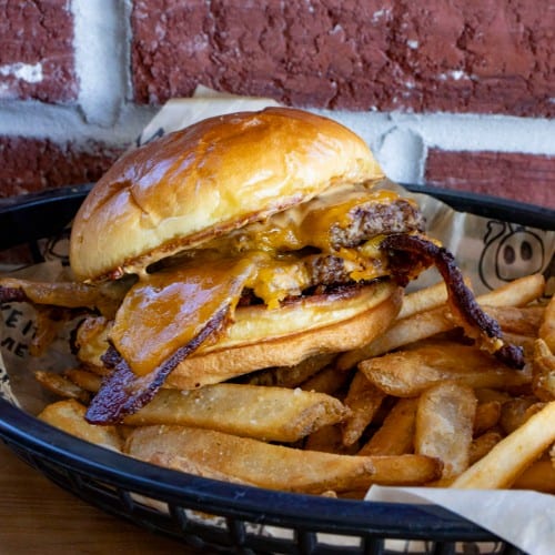 Peanut Butter Jelly Burger.