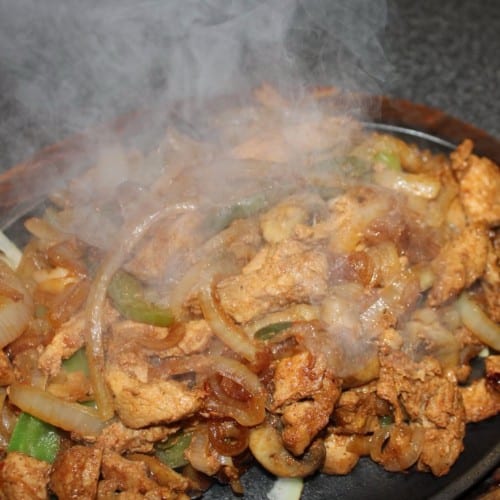 Chicken Fajitas.